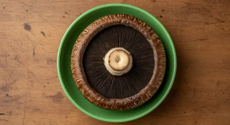 A Mushroom in a bowl