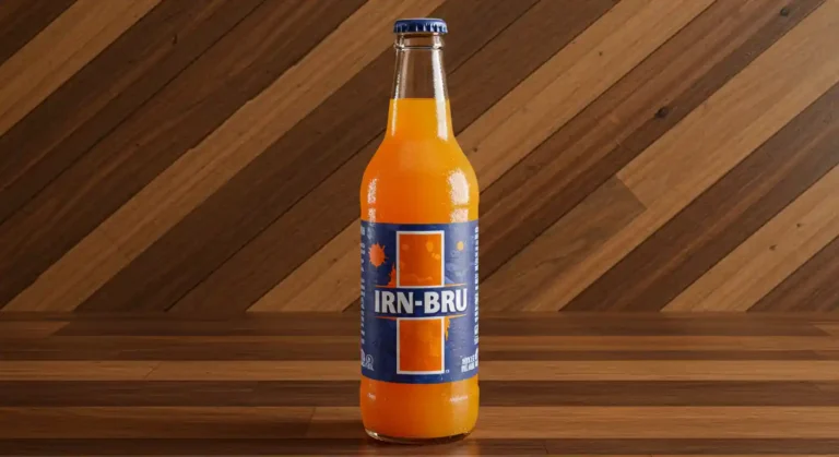 A bottle of Irn Bru