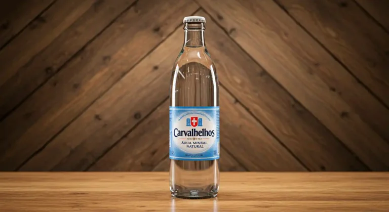 A bottle of still mineral water